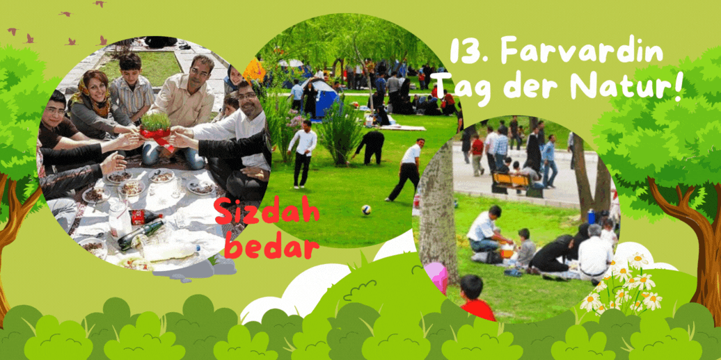 Iraner genießen die Schönheit des Frühlings auf „Sizdah Bedar“